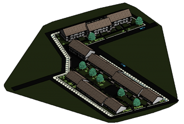 3D model of Housing Development